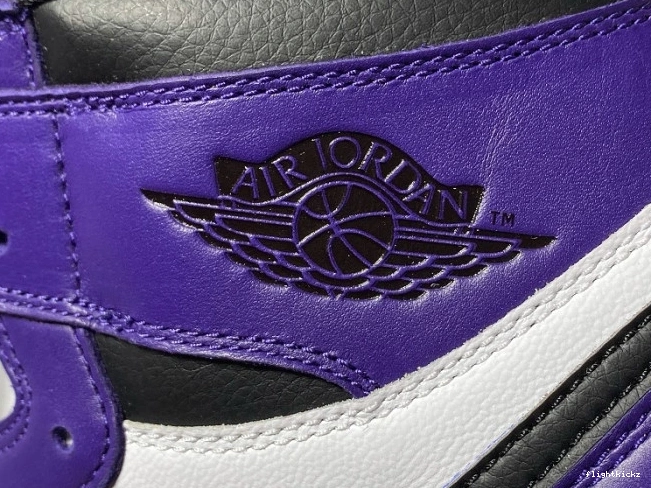 OG High Purple 1 Jordan Air 555088-500 Court 1019